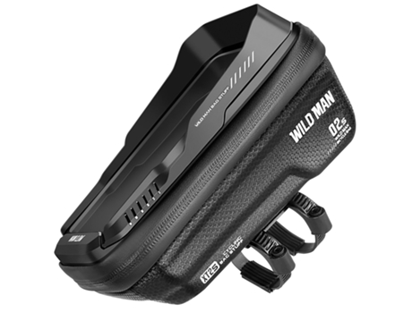 Bolsa impermeable para bicicleta 1L Pantalla táctil Doble fijación WILDMAN XT2S