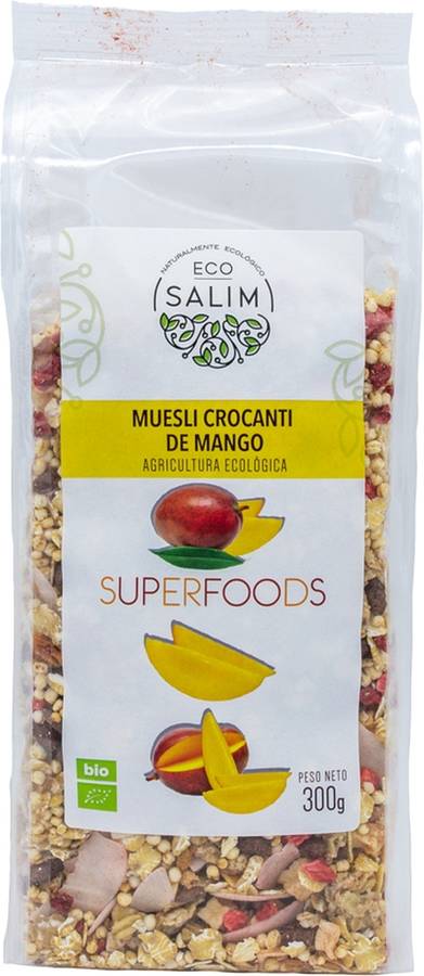 Ecosalim Muesli Crocanti mango 300g con salim 300