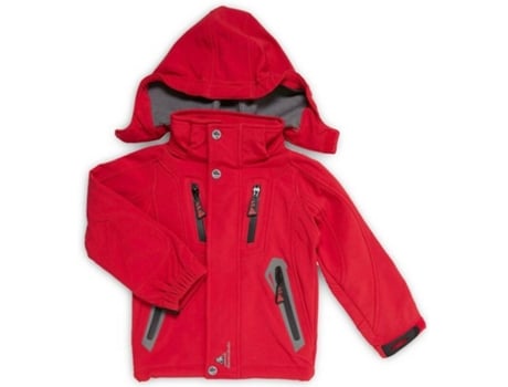 Chaqueta Softshell para Niños PEAK MOUNTAIN Ecilo (Rojo - 4 Años )