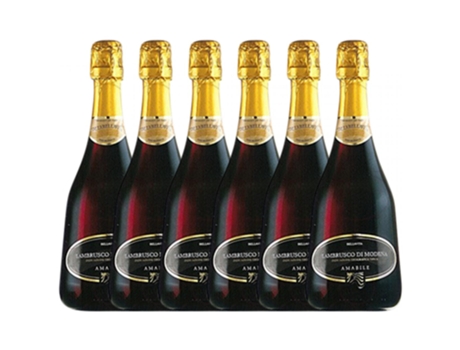 Espumante CALDIROLA Caldirola Bellavita Lambrusco Lambrusco Di Sorbara (0.75 L - 6 unidades)