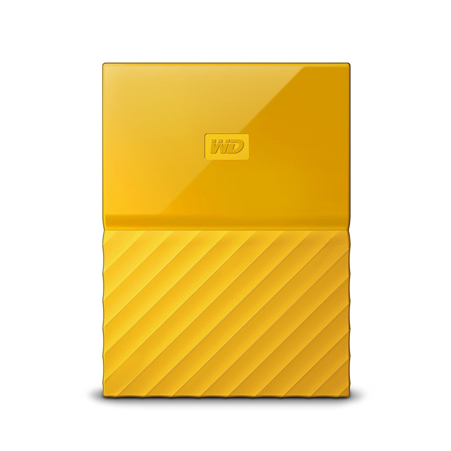 Disco HDD Externo WESTERN DIGITAL My Passport (Amarillo - 2 TB - USB 3.0)