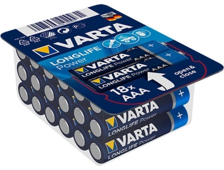 Baterías VARTA HIGH ENERGY AAA LR03 (18 Uni)