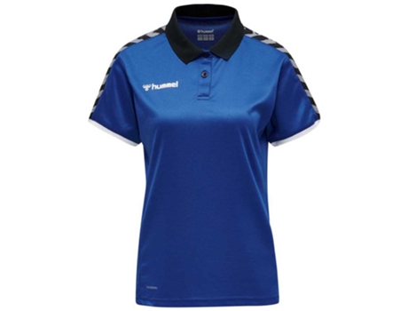 Polo de Mujer para Fútbol HUMMEL Authentic Functional Azul (M)