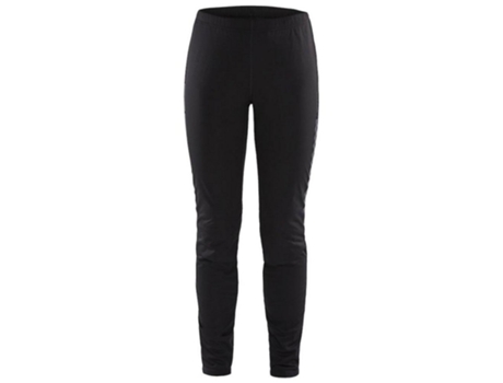 Pantalones Ajustados para Mujer CRAFT Malla Storm Balance Mesh Negro para Fitness (S)