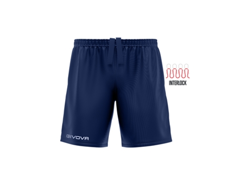 Pantalones Cortos de Fútbol para Niño Unisex GIVOVA (XS - Azul)