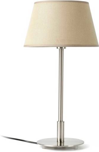 Faro Barcelona Mitic 68417 sobremesas y de pie 60w metal pantalla textil sobremesa beige e27 60