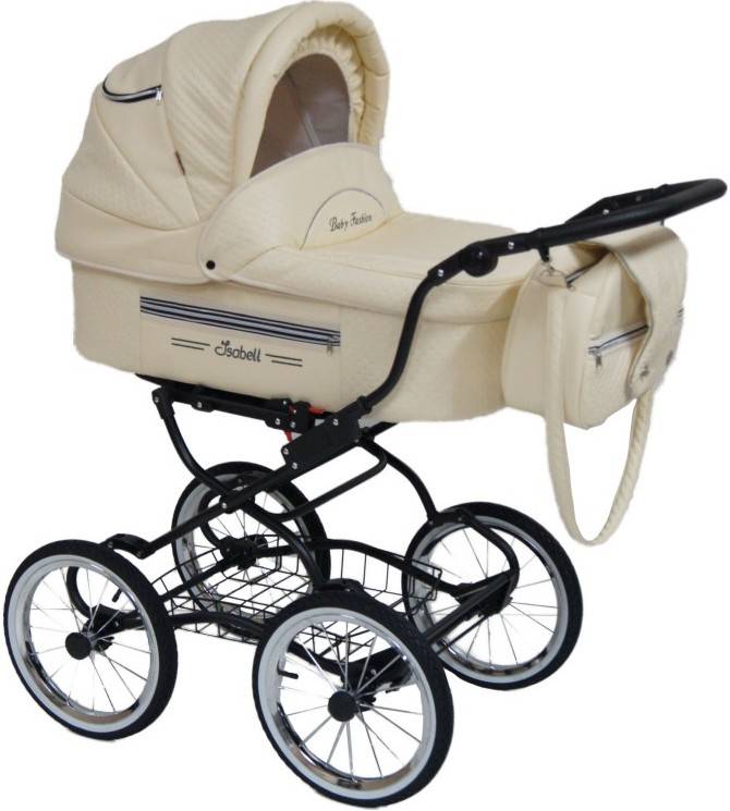 Carrito de Bebé Trio BBTWIN Isabell Beige