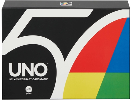 Juego De Mesa uno 50 aniversario cartas 50º edad ‍7 años dificultad