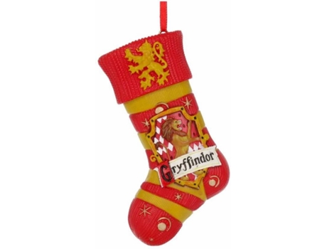 Adorno De Navidad nemesis now gryffindor harry potter colgante con licencia oficial rojo