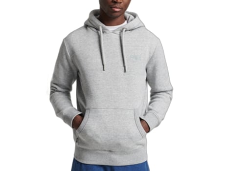 Sweatshirt para Hombre SUPERDRY (2XL - Algodón - Gris)