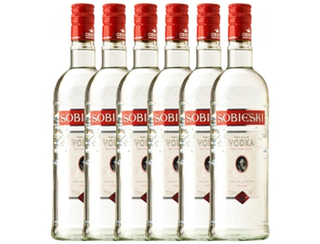 Vodka MARIE BRIZARD Marie Brizard Sobieski Pure (0.7 L - 6 unidades)