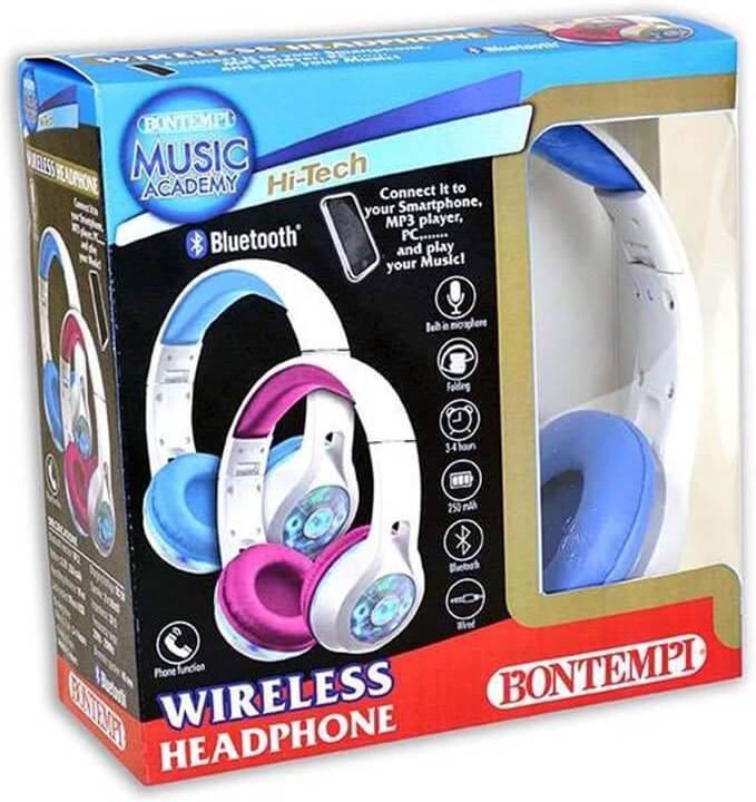 Bontempi483000 Auricular Con luces bluetooth multicolor 483000 colores surtidos