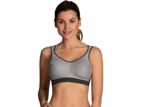 Sujetador para Mujer ANITA Sport Gris para Running (85D)