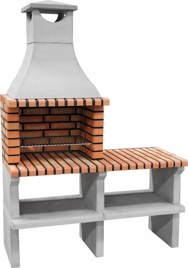 Parrilla MOVELAR Sines XL (Ladrillo Tapizado - 144x58x200cm)