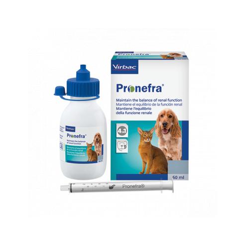 Virbac Sac Pronefra 60ml suplemento para perros ponefra problemas de rins 180