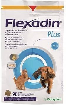 Complemento Alimenticio para Perros VETOQUINOL Flexadin Plus (90 Tabletas - Razas Pequeñas)