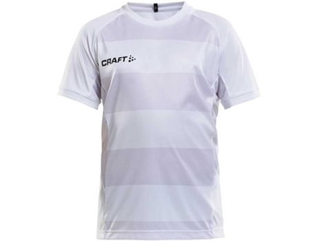 Camiseta de Hombre para Fútbol CRAFT Progress Graphic Blanco (122 / 128 cm)