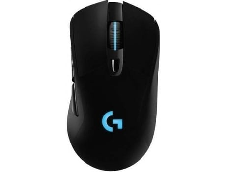 Ratón Gaming LOGITECH G703 Lightspeed (Inalámbrico - Negro)