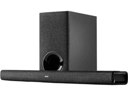 DENON-POLK Barra de Sonido DENON POLK DHTS416 (2.1 - Subwoofer Inalámbrico - Negro)