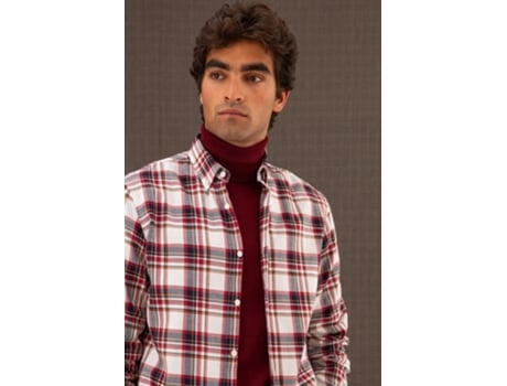 Camisa de Hombre THROTTLEMAN Algodón Multicolor (M)