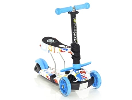 Scooter Infantil con Asiento SMART by Lorelli blue tracery