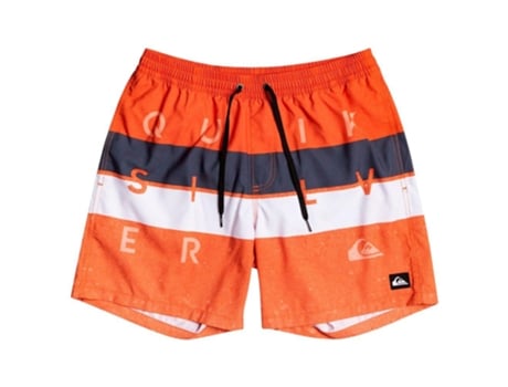 Quiksilver Juventude Word Block Volley 15'' Natação Pantalones Shorts