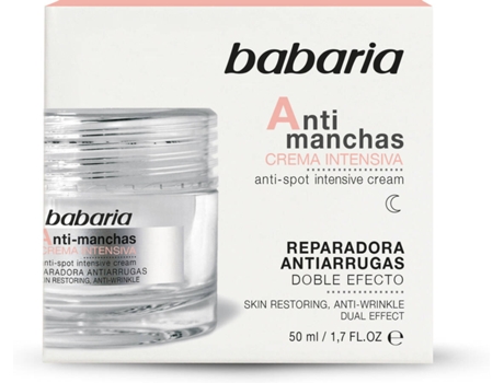 Crema Facial BABARIA Antimanchas (50 ml)