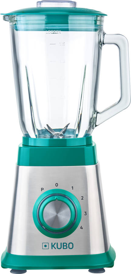 Batidora de Vaso KUBO KBTB5027 (1000 W - 1.5 L - Inox y Verde)