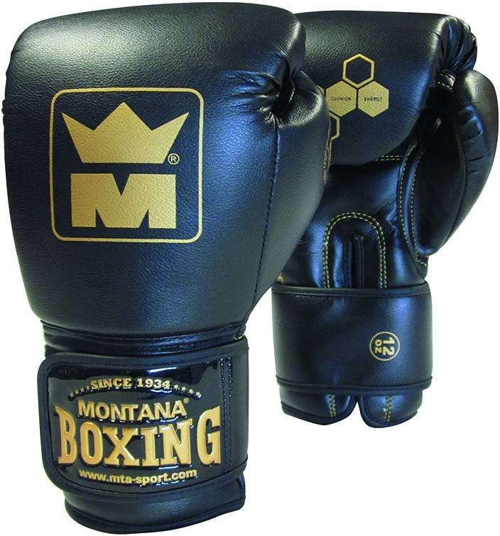 Montana 450670 – guantes de boxeo unisex color negro xperience 8