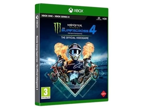 KOCH MEDIA Monster Energy Supercross 4 Básico Inglés Italiano Xbox O