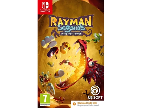 Juego Nintendo Switch Rayman Legends: Definitive Edition (Código de Descarga en la Caja)