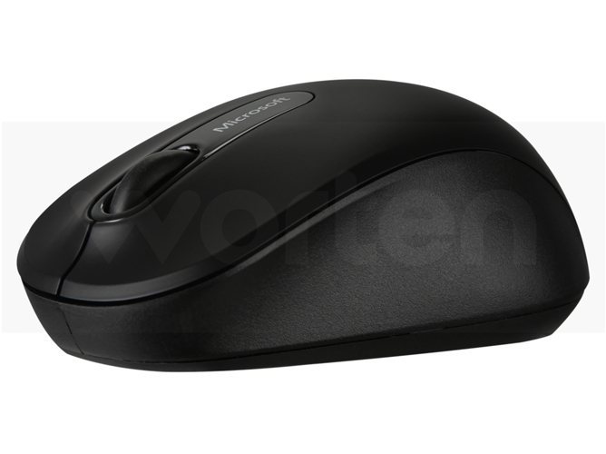 Ratón MICROSOFT 3600 (Bluetooth - Casual - 1000 dpi - Negro)