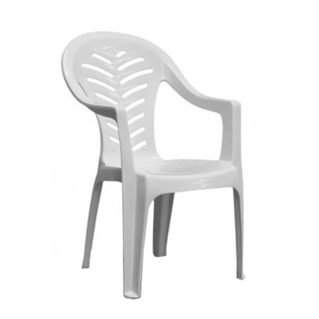 Resol Respaldo Alto palma blanco monoblock sillon