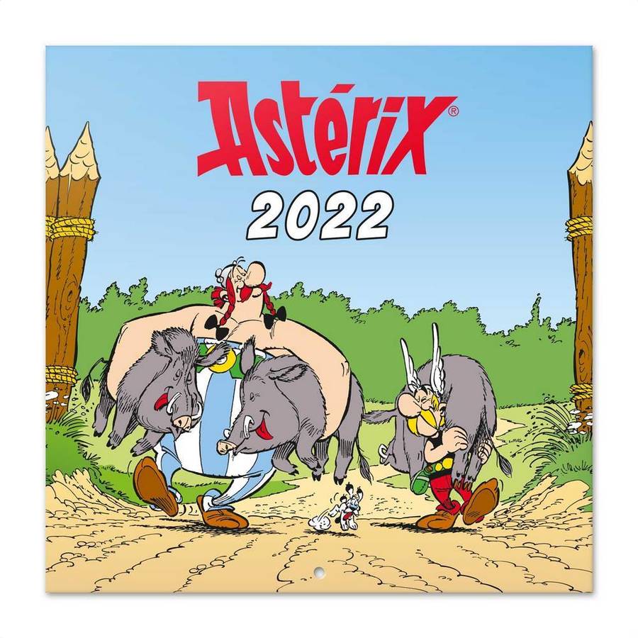 Calendario ERIK EDITORES 2022 30X30 Asterix Y Obelix