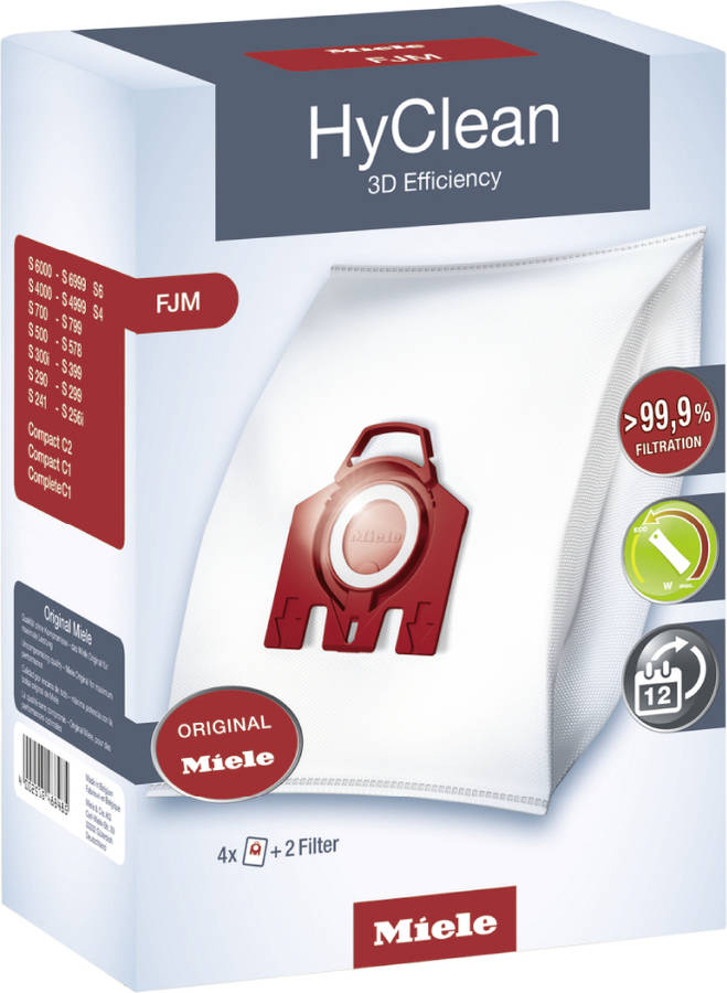 Bolsa de Aspiradoraa MIELE FJM HyClean 3D Efficiency (1 unidad)