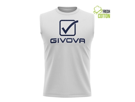 Top Unisex GIVOVA (XL - Algodón - Blanco)