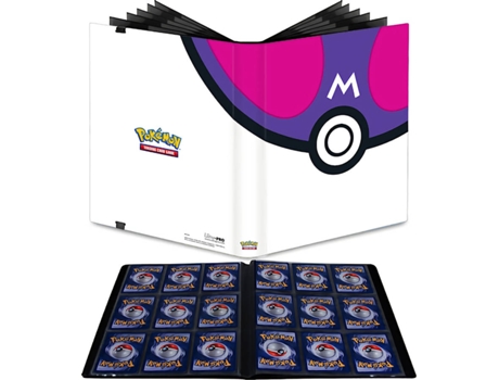 Portafolio de Cartas ULTRA PRO UP 9-Pocket PRO-Binder Pokemon Master Ball (3 años)