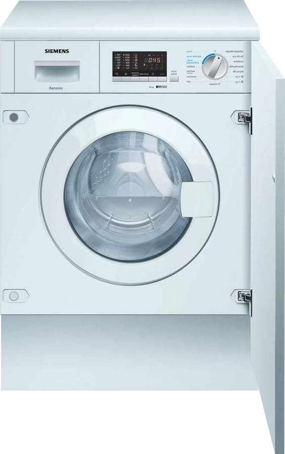 Lavasecadora Integrable SIEMENS WK14D542ES (4/7 kg - 1400 rpm - Blanco)