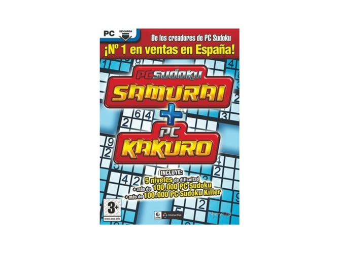 Juego PC PC Sudoku Samurai + Kakuro