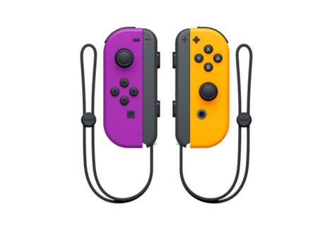 Joy-Con (L)/(R) para controladores Switch, captura de pantalla: Púrpura / Naranja