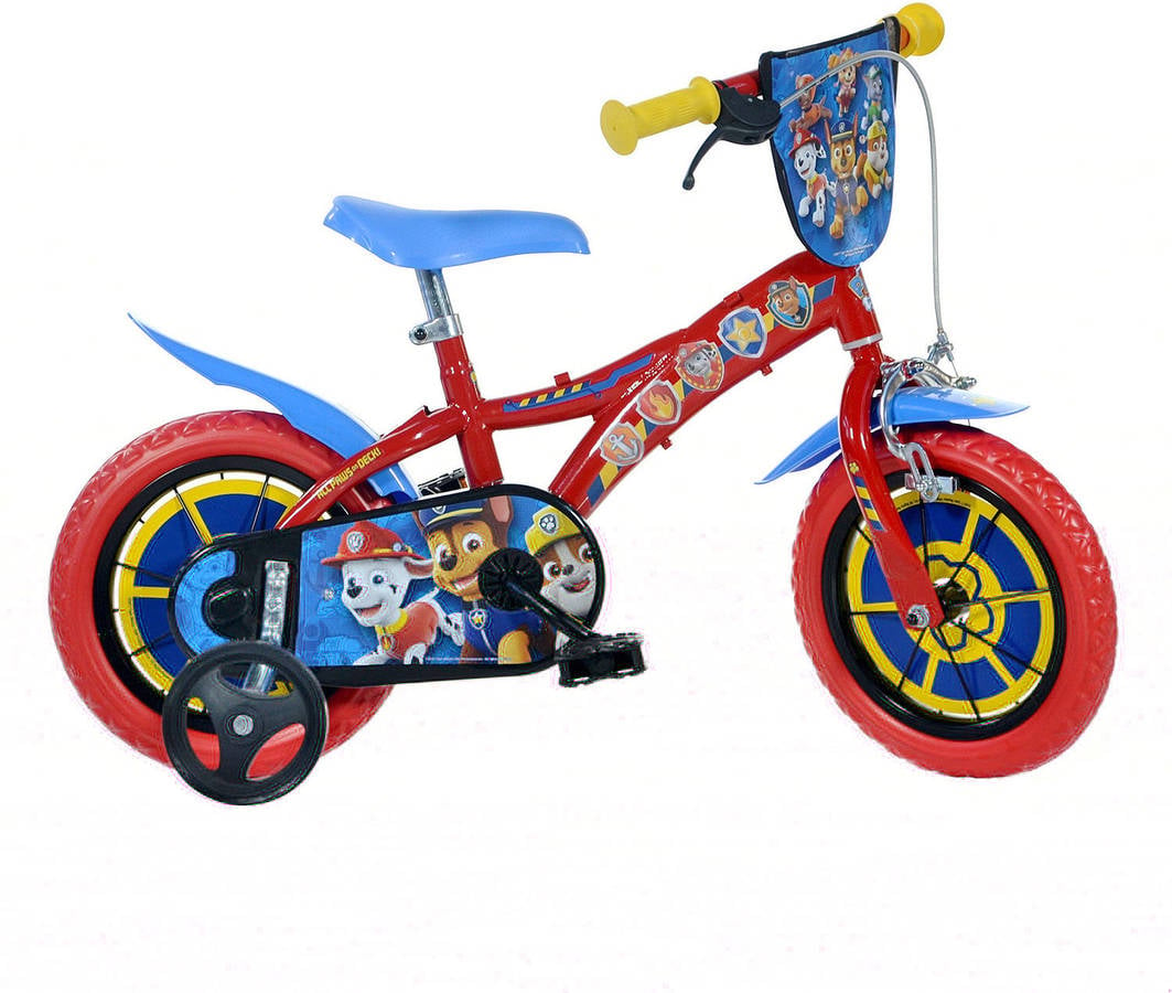 Bicicleta PAW PATROL Rojo (Edad Minima: 3 años - 12")