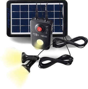 Powerbank POWERWALKER Solar 4,4 mAh Negro