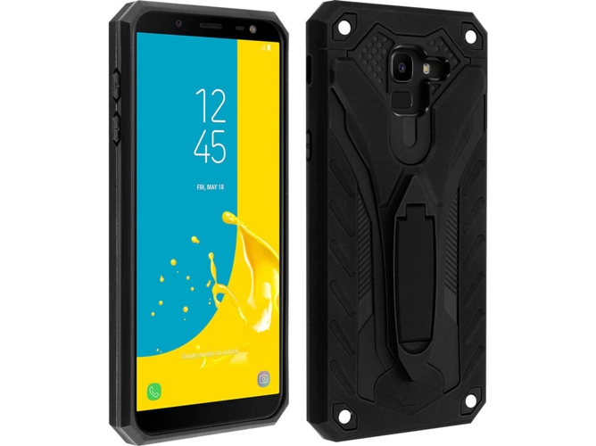 Carcasa Samsung Galaxy J6 AVIZAR Phantom Forcell Negro