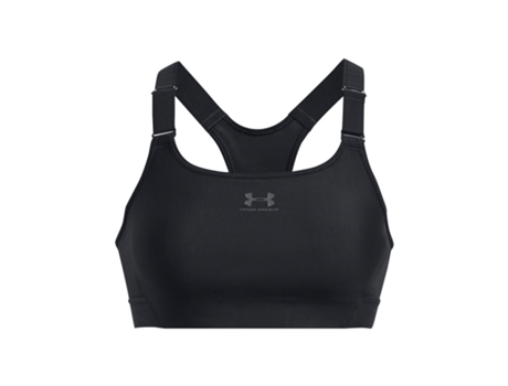 Sujetador de Mujer para Fitness UNDER ARMOUR Heatgear High Gris (XS)