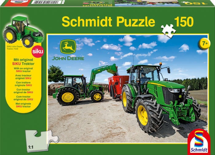 Schmidt Spiele John deere traktoren der 5m serie puzzle rompecabezas niños 7 años 150