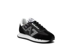 Zapatillas de Hombre EA7 EMPORIO ARMANI Snk Nylon+Cow Suede+ Negro (Talla: 45)