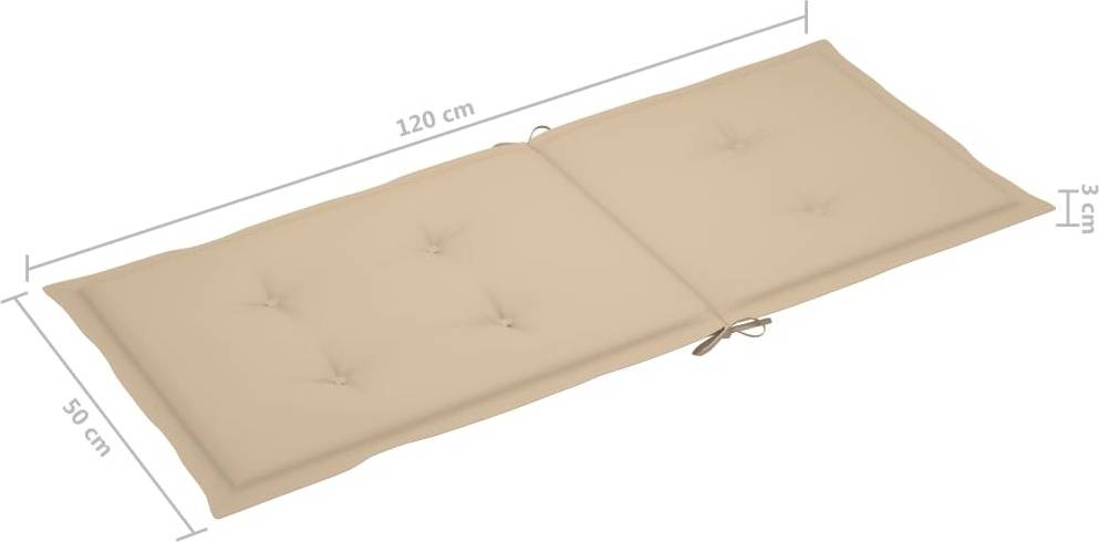 Silla Mecedora Vidaxl con beige de columpio 3063906