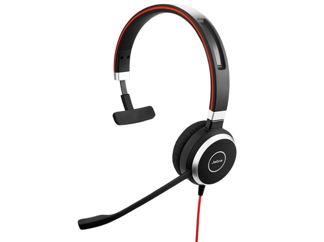 Auriculares con Cable JABRA Evolve 40 UC Mono (On Ear - Micrófono - Negro)