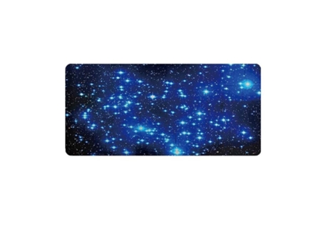 Alfombrilla de Ratón Grande con Motivo de Cielo Estrellado INF (Negro - Azul - 30X80 Cm)