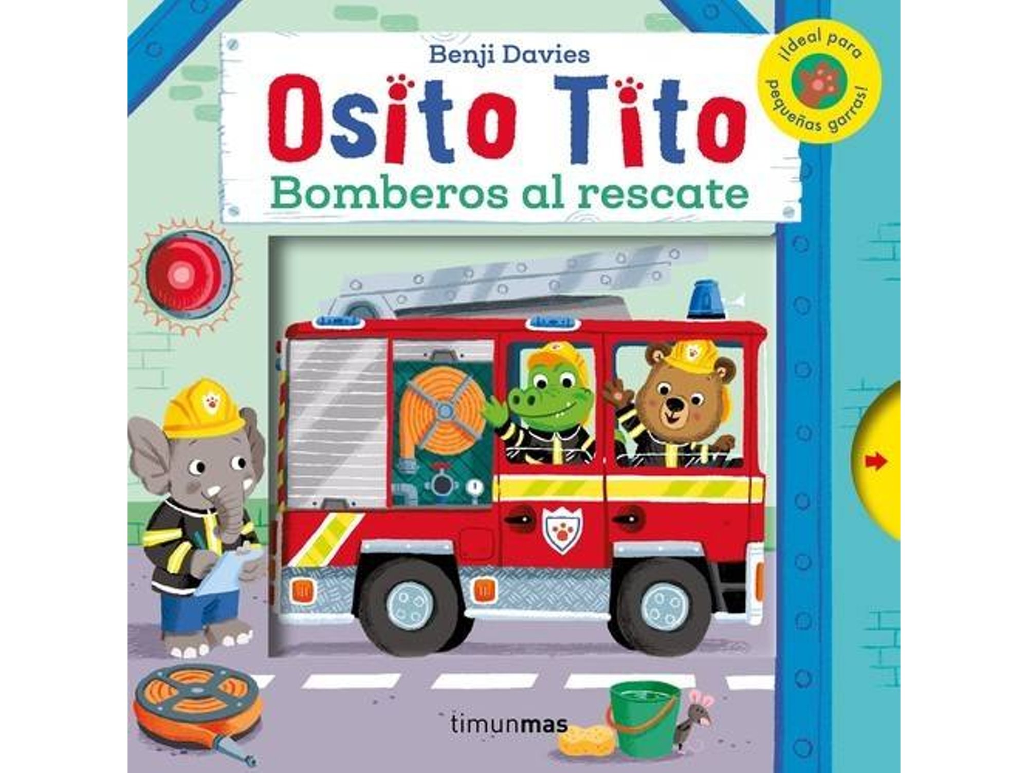 Libro Bomberos Al Rescate de Davies, Benji